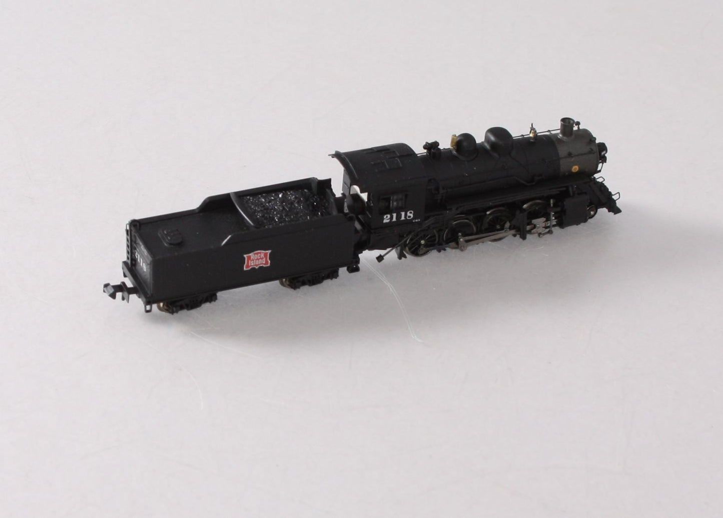 Bachmann 81172 N Rock Island 2-8-0 Consolidation Steam Locomotive & Tender #2118