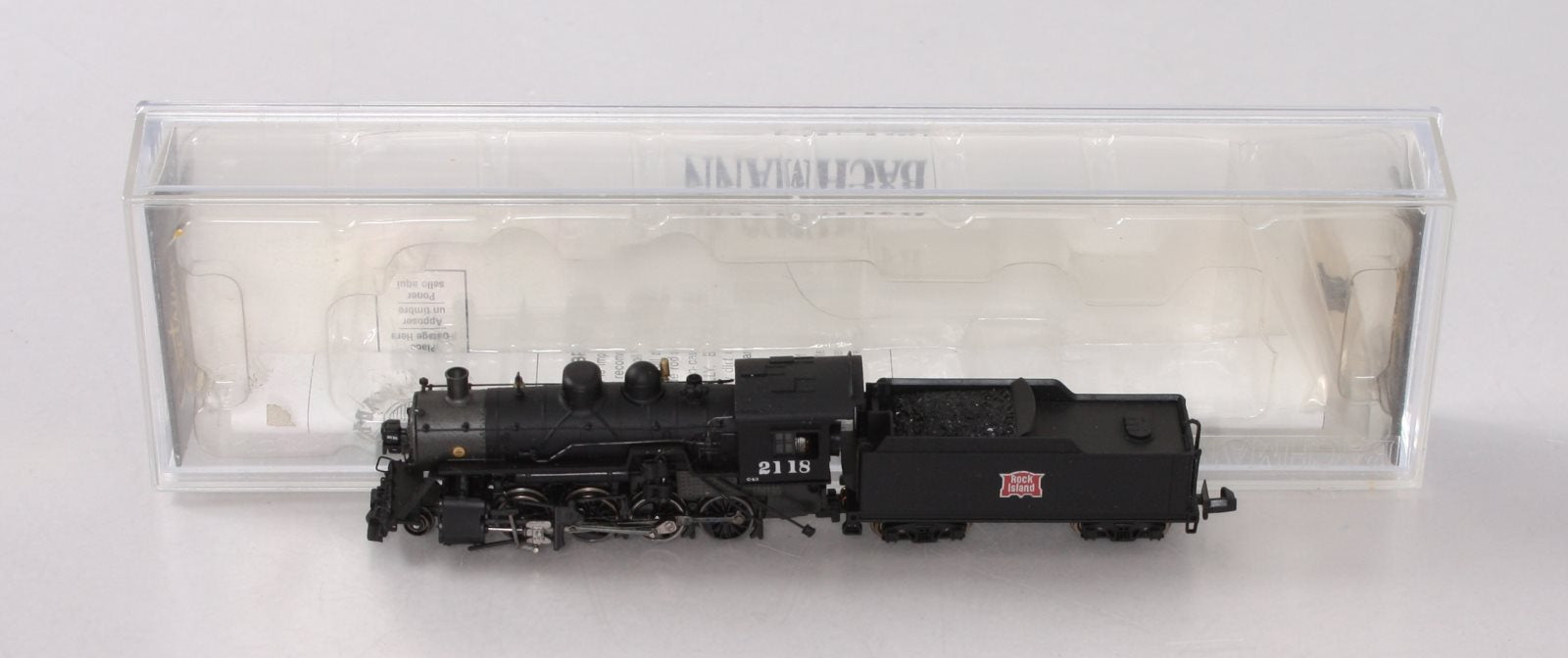 Bachmann 81172 N Rock Island 2-8-0 Consolidation Steam Locomotive & Tender #2118