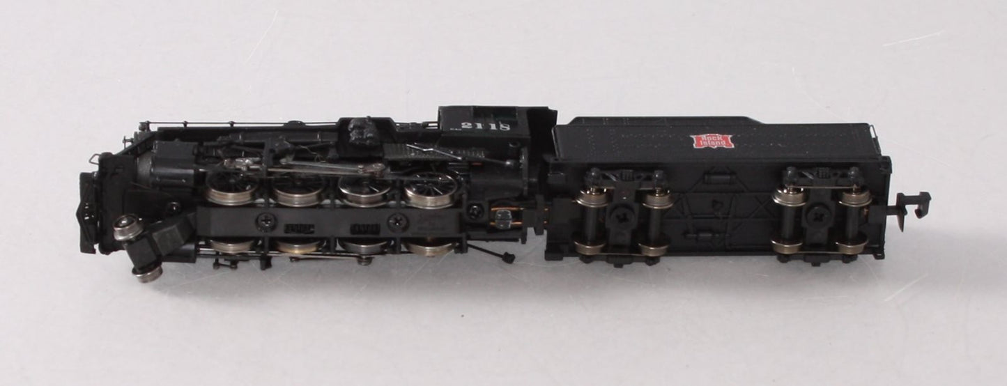 Bachmann 81172 N Rock Island 2-8-0 Consolidation Steam Locomotive & Tender #2118