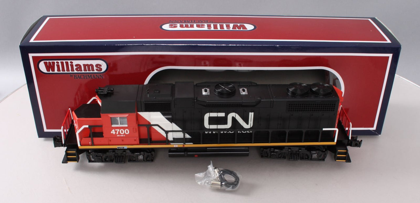 Williams 21224 O Canadian National EMD GP38 3-Rail Diesel Locomotive #4700