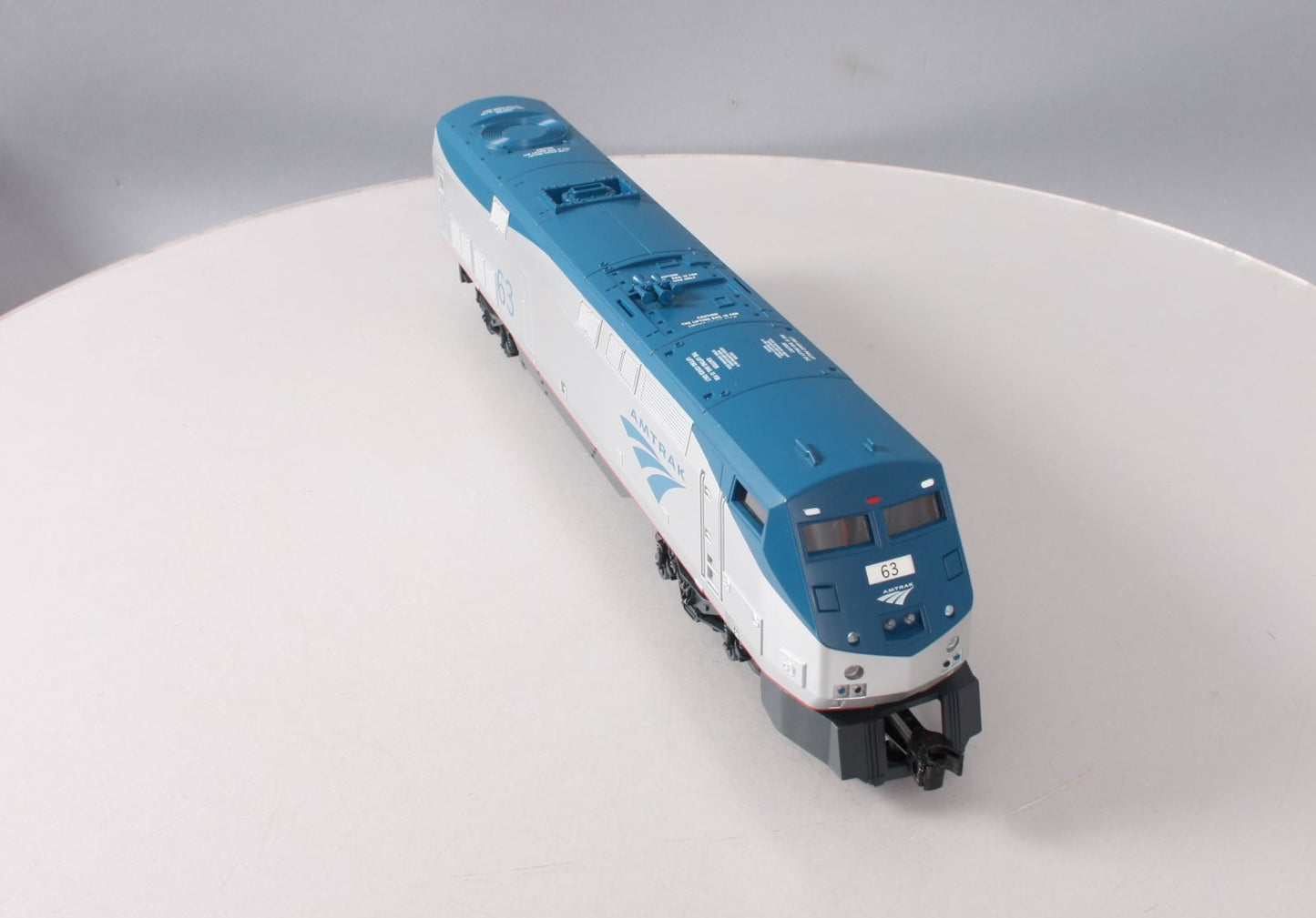 Williams 23301 O Amtrak P42 Genesis Phase V Locomotive #63