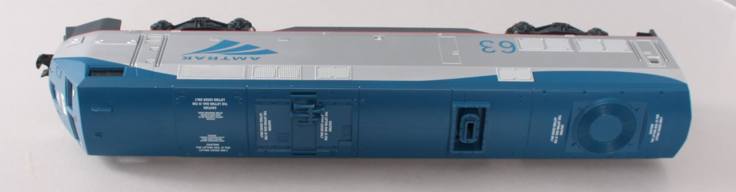 Williams 23301 O Amtrak P42 Genesis Phase V Locomotive #63