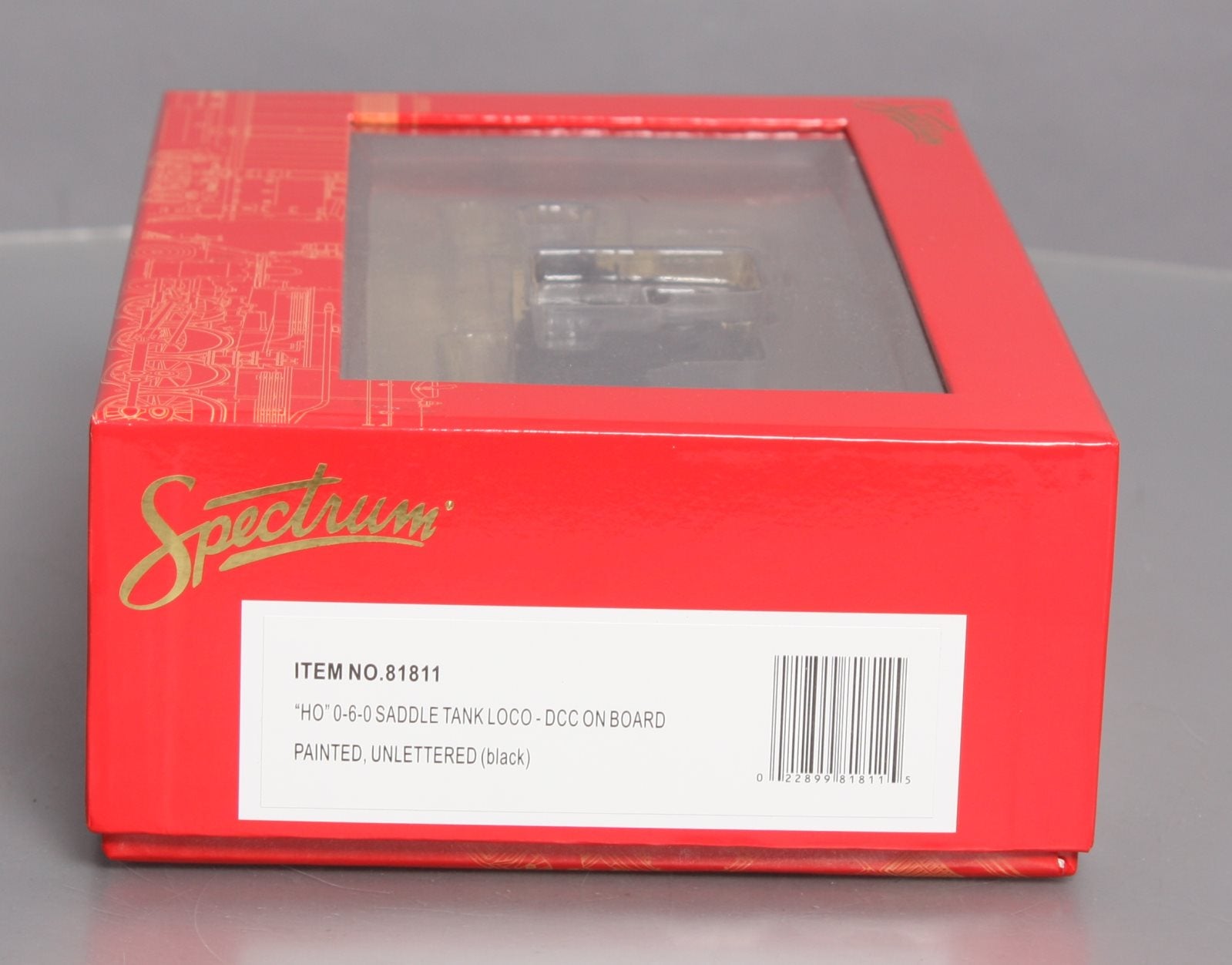 Bachmann 81811 HO Scale Undecorated 0-6-0 Saddle Tank Steam Locomotive
