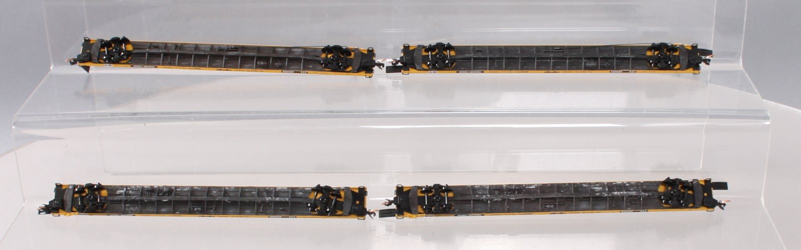 Micro-Trains 99300033 N Trailer Train 89' TOFC Flatcar Runner Pack (Set of 4)