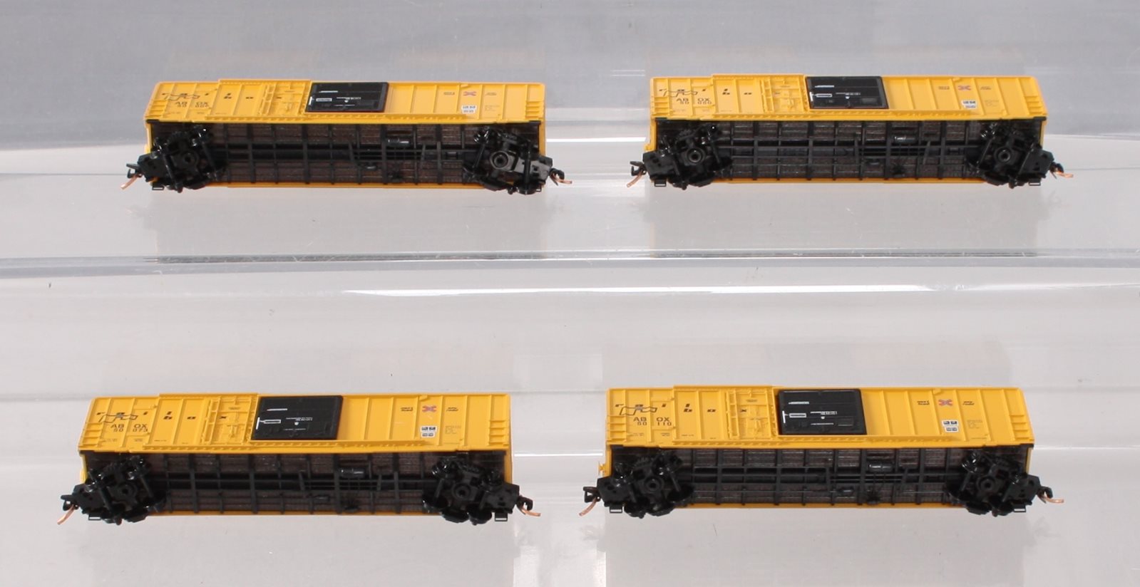 Micro-Trains 99300097 N Railbox 50' Rib Side Boxcar Runner Pack (Set of 4)