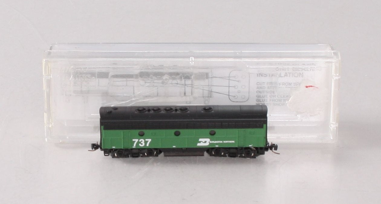 MicroTrains 98002250 Z Burlington Northern EMD F7B #737 (Standard DC)