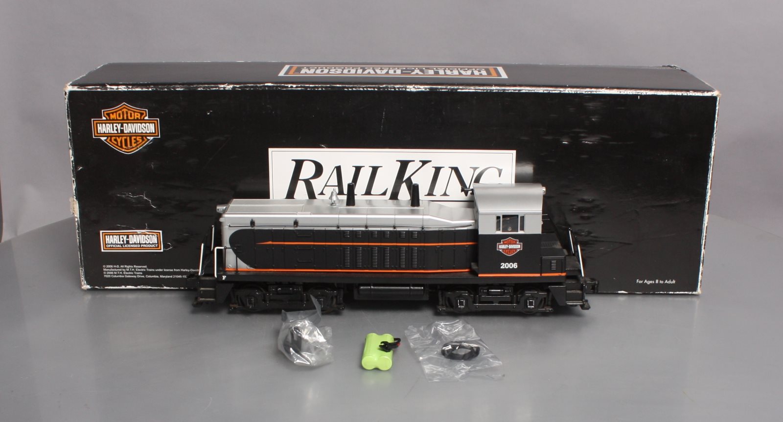 MTH 30-2670-1 Harley Davidson NW-2 Diesel Switcher w/Proto-Soundr 2.0 #2006