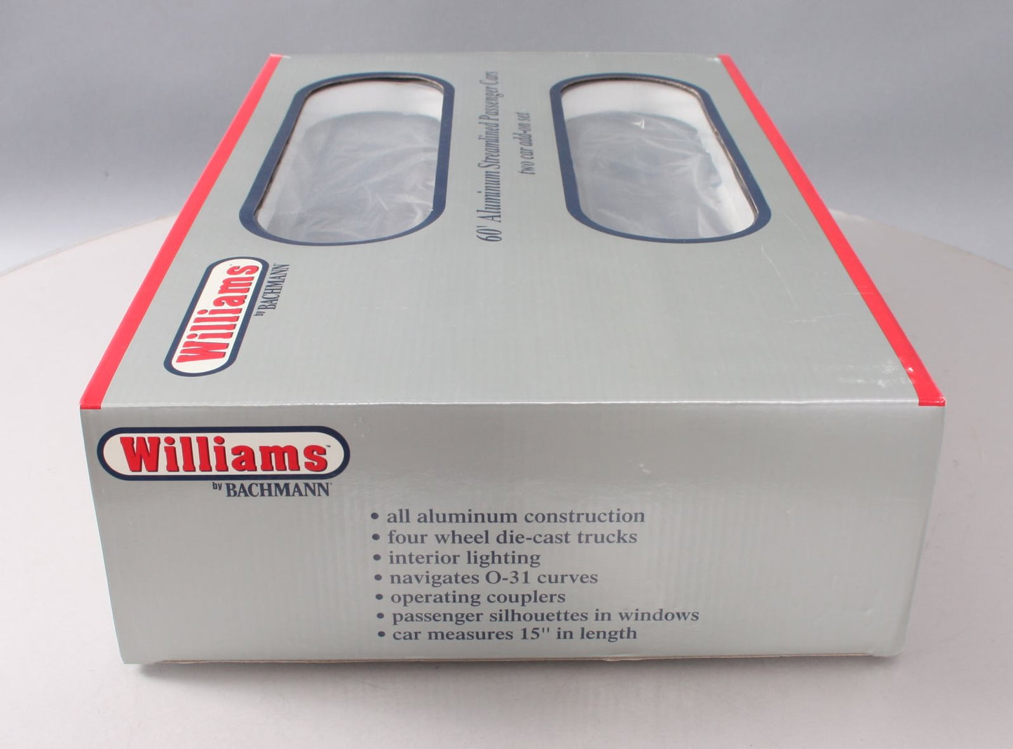 Williams 43006 PRR 60 Ft. Streamline Passenger 2-Pack