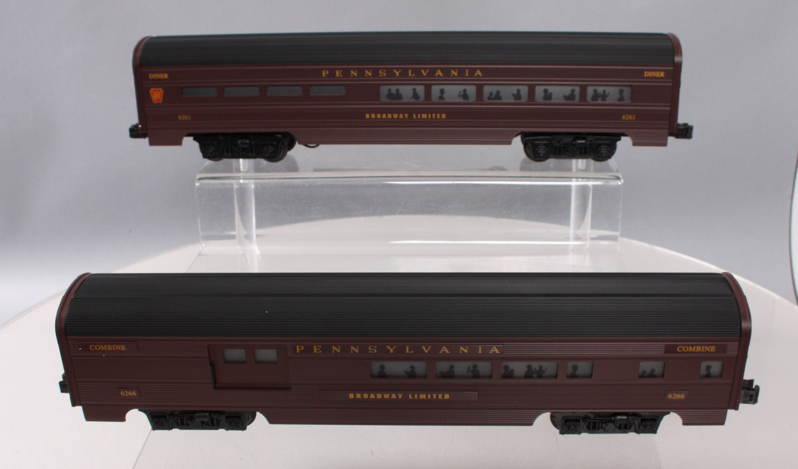 Williams 43006 PRR 60 Ft. Streamline Passenger 2-Pack