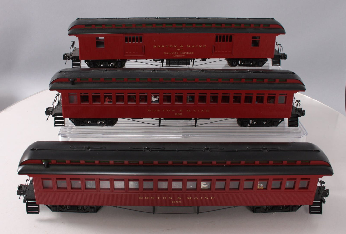 MTH 20-62038 O Boston & Maine Passenger Cars
