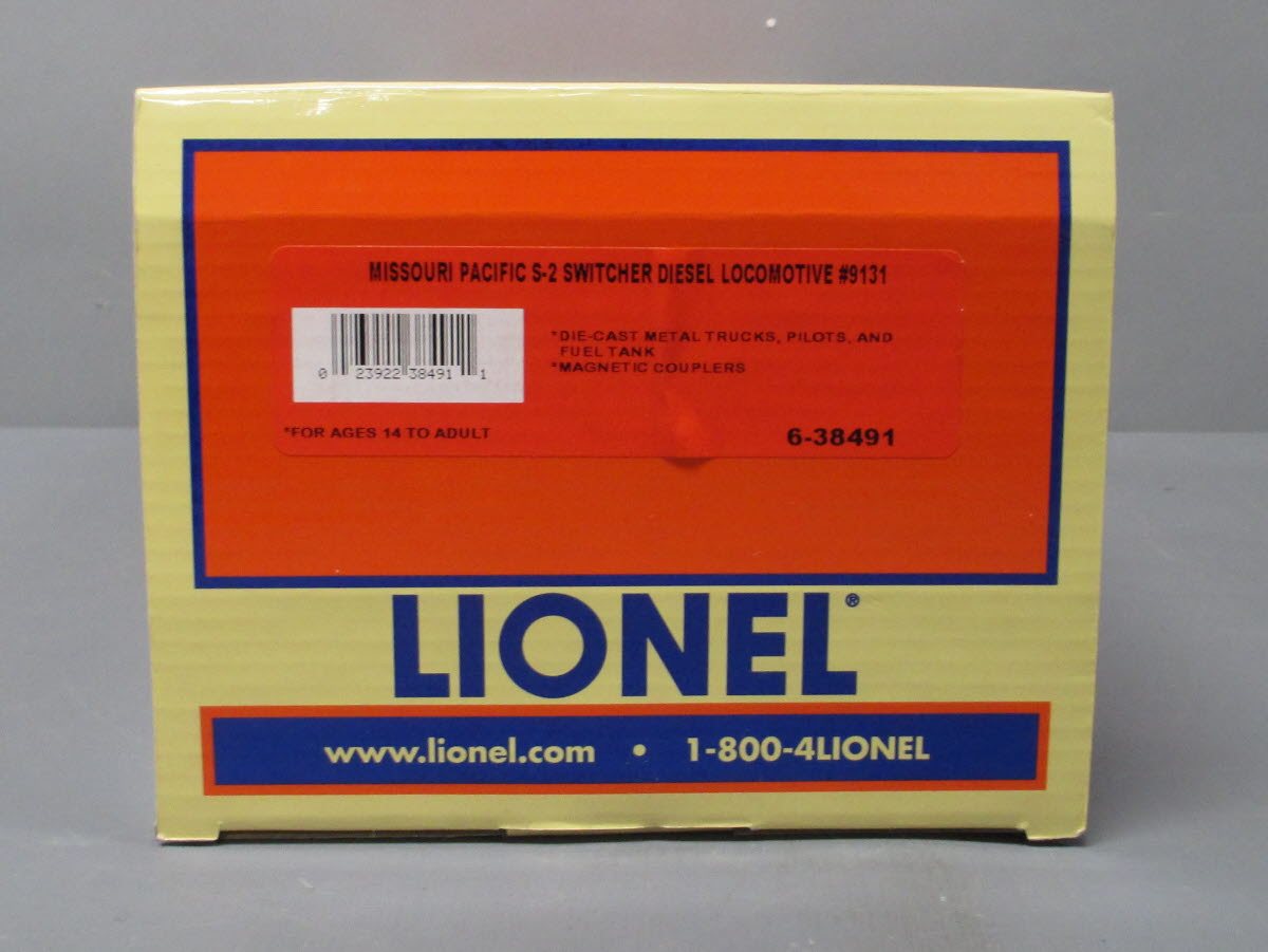 Lionel 6-38491 MoPac Non-powered Alco S-2 Diesel Switcher #9131