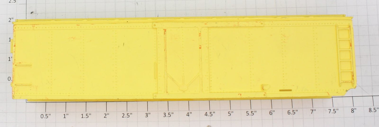 Acme 0810-21 Yellow Boxcar Shell