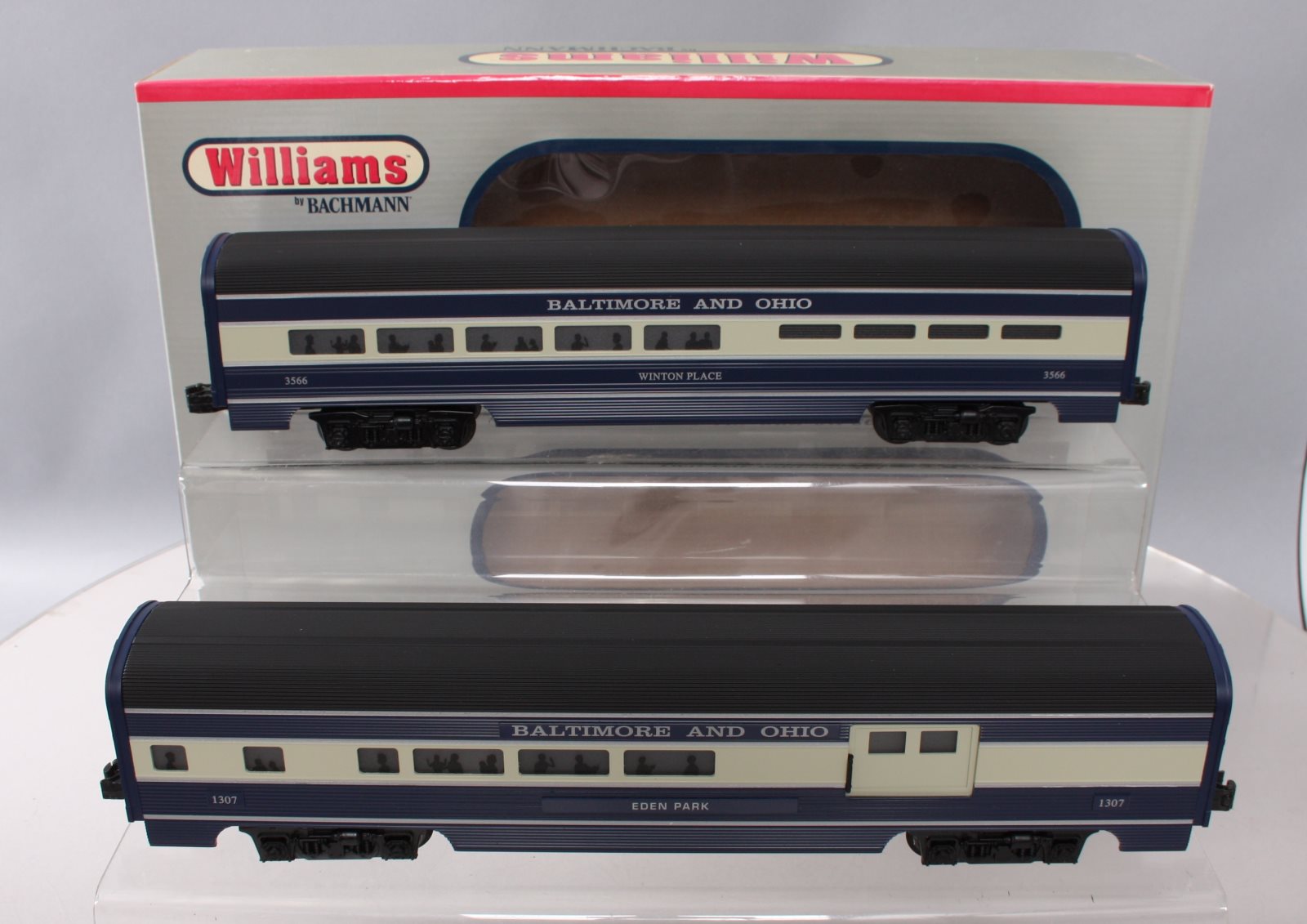 Williams 43030 B&O 60 Ft. Streamline Passenger 2-Pack