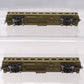 Wheels of Time 179TS N Southern Pacific 60' Harriman Passenger Car (Set of 2)