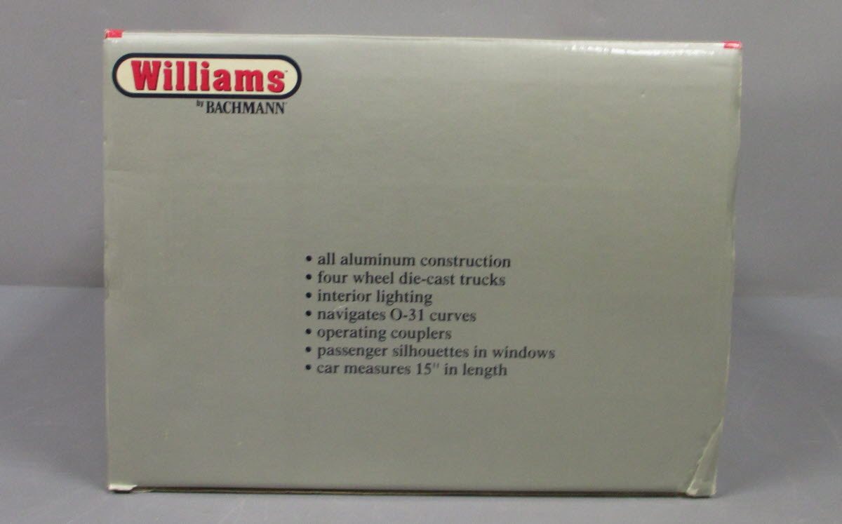 Williams 43056 PRR 60 Ft. Streamline Passenger Car (Pack of 4)