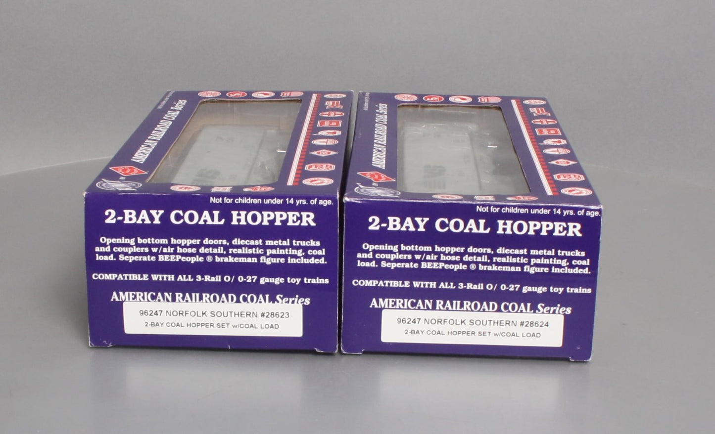 RMT 96247 Norfolk Southern 2-Bay Coal Hopper (Set of 2)