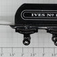 Ives 1100A-1 Prewar Black Tinplate No. 1 Tender Body Shell