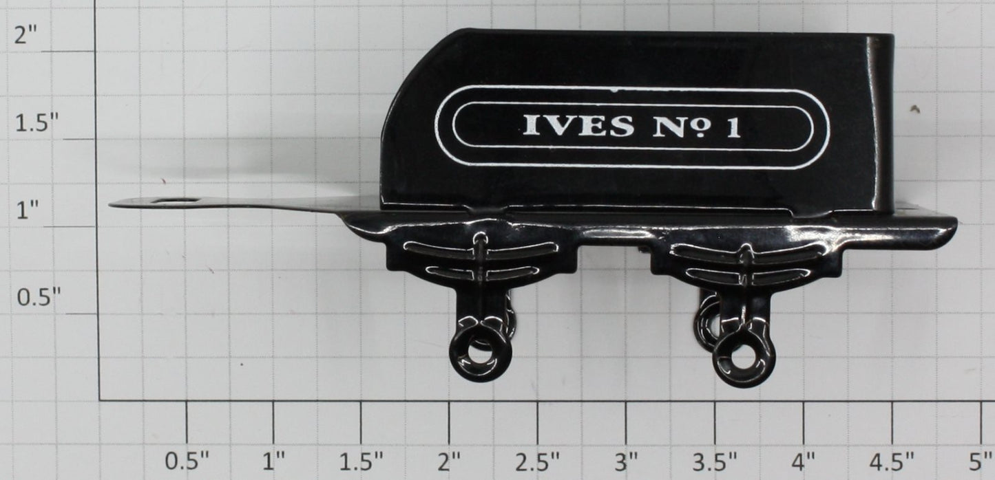 Ives 1100A-1 Prewar Black Tinplate No. 1 Tender Body Shell