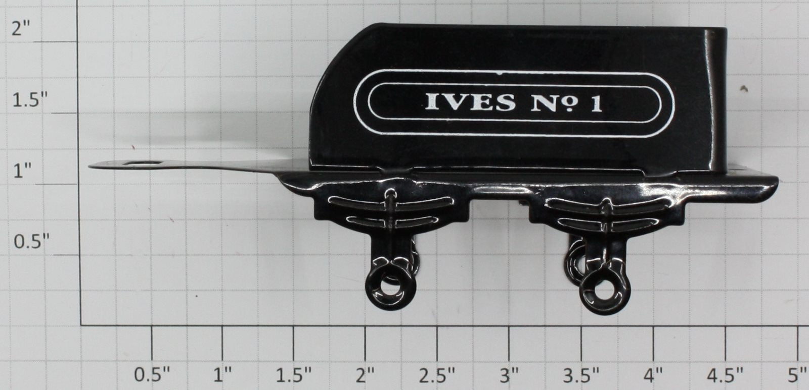 Ives 1100A-1 Prewar Black Tinplate No. 1 Tender Body Shell
