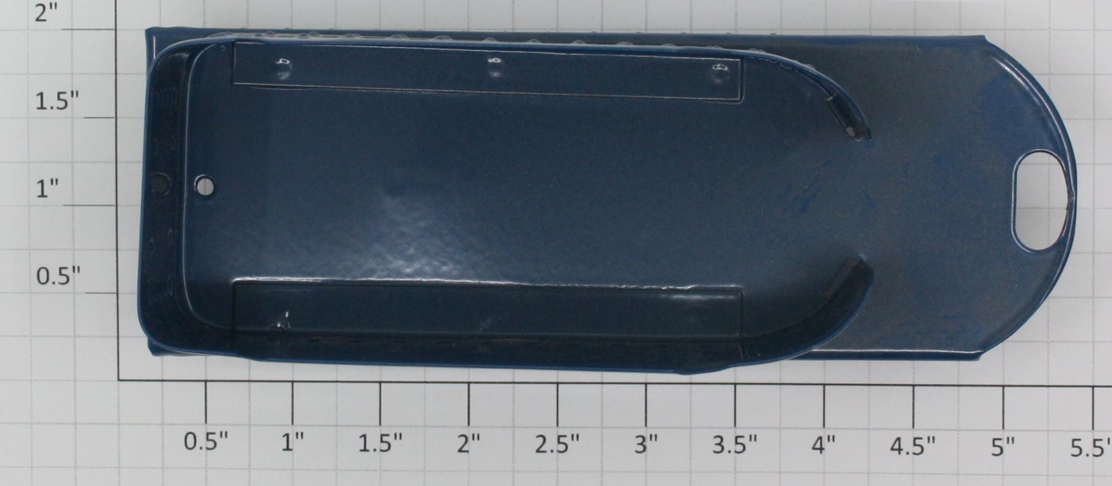 Ives 020-17RTBLU Ives  No#17 Blue Tender Shell without Graphics