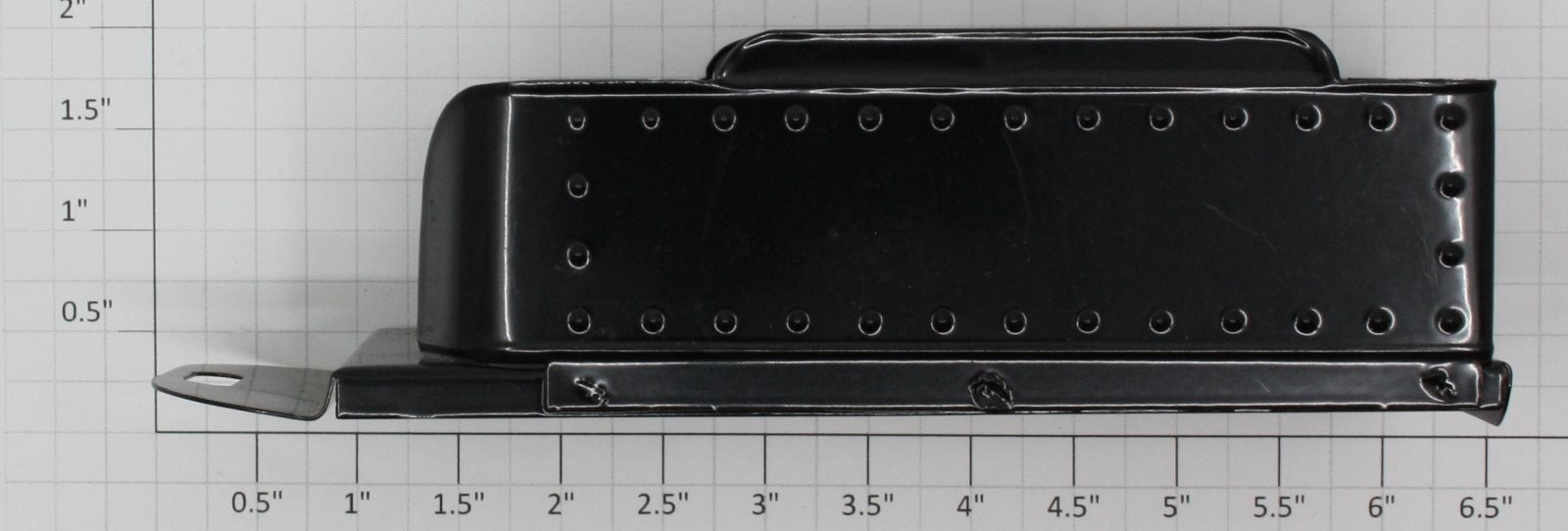 Ives 020-25RTBLK Ives  No#25 Tender Shell w/o Graphics