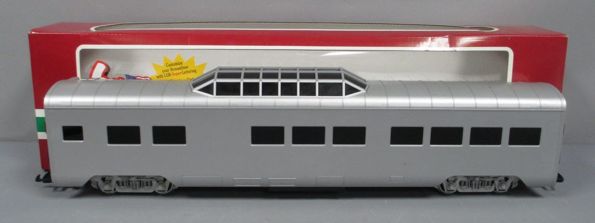 LGB 30580 G Scale Santa Fe Vista Dome Car (Metal Wheels)