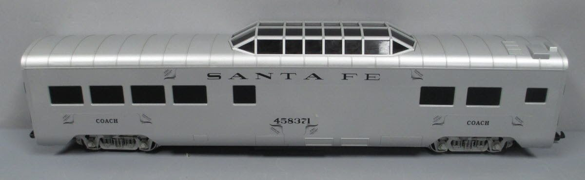 LGB 30580 G Scale Santa Fe Vista Dome Car (Metal Wheels)