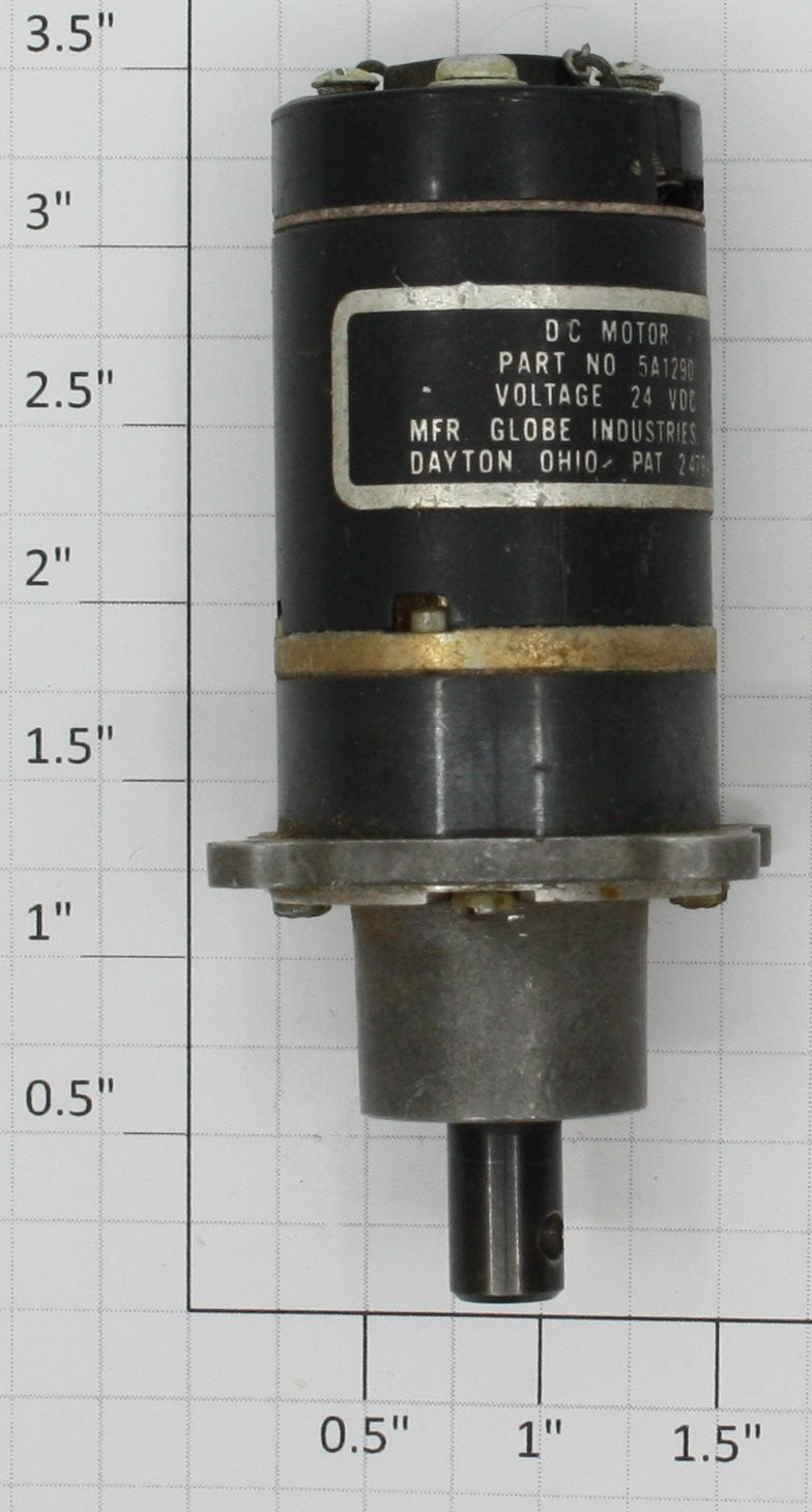 Globe Industries 5A1290 24VDC Gearhead Motor