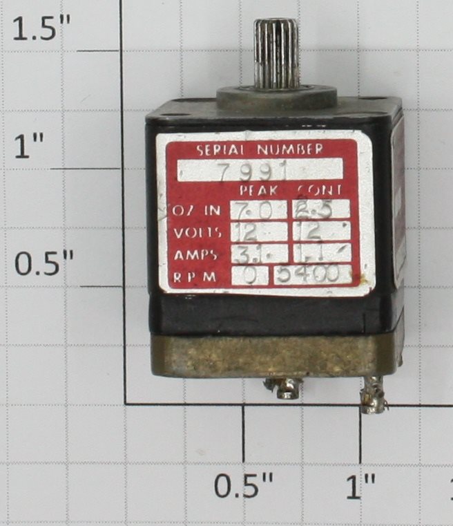 Acme T0778A Inland Motor Corporation 12VDC 10 Watt 5400RPM Motor