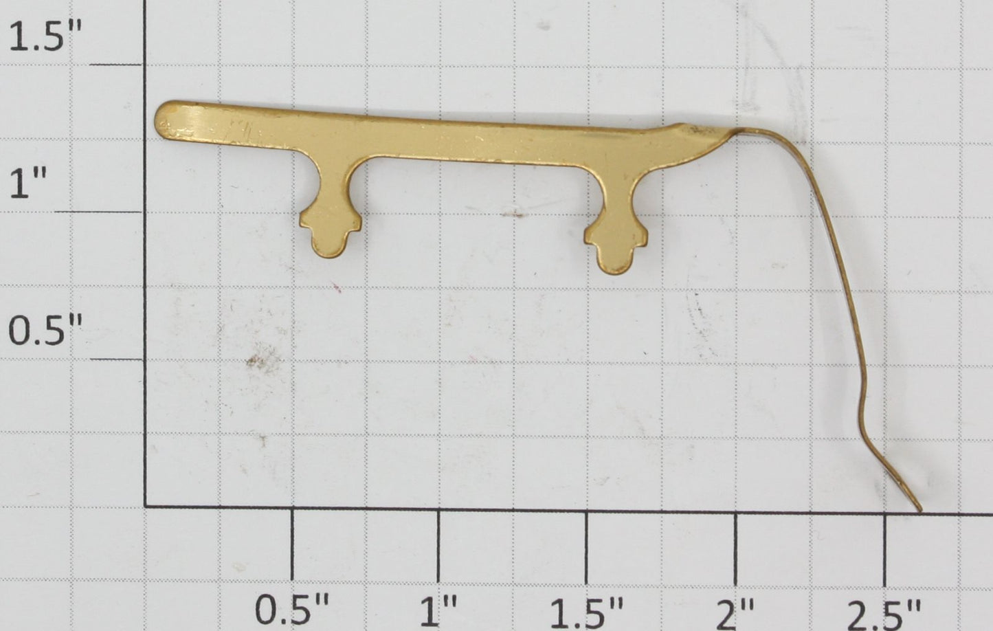 American Flyer 1218-2GF O Gauge Front Gold Plate Handrail for 1218 Electric Loco