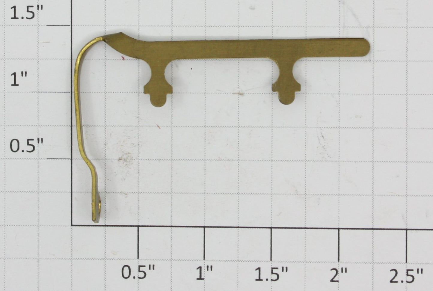 American Flyer 1218-2BR O Gauge Rear Brass Handrail for 1218 Electric Loco