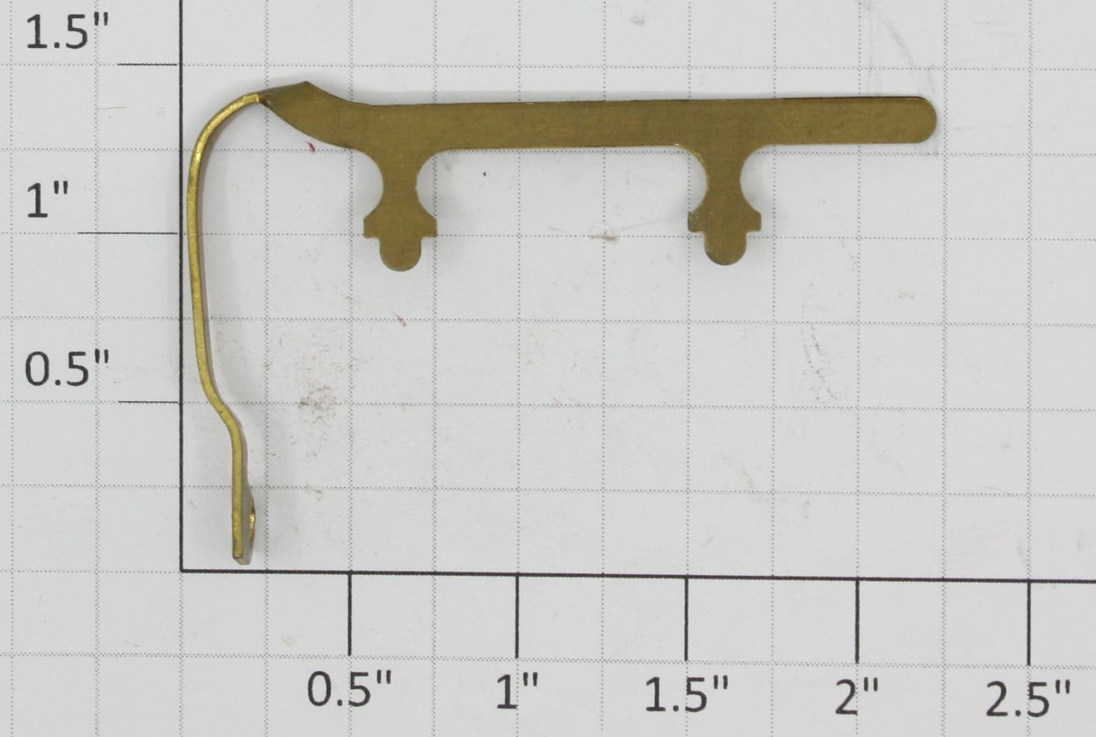 American Flyer 1218-2BR O Gauge Rear Brass Handrail for 1218 Electric Loco