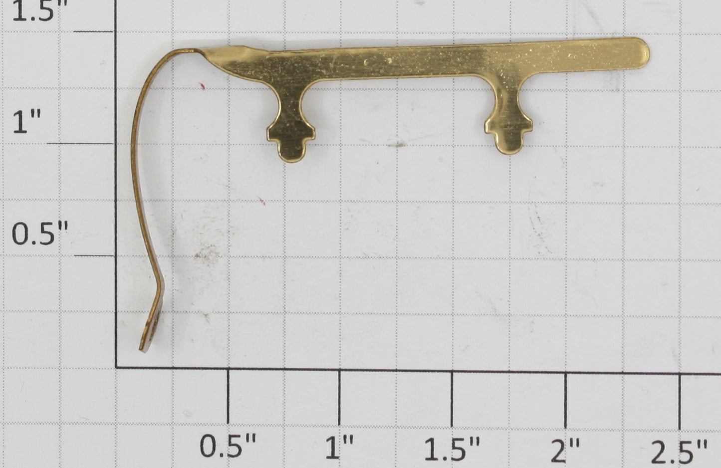 American Flyer 1218-2GR O Gauge Rear Gold Plate Handrail for 1218 Electric Loco