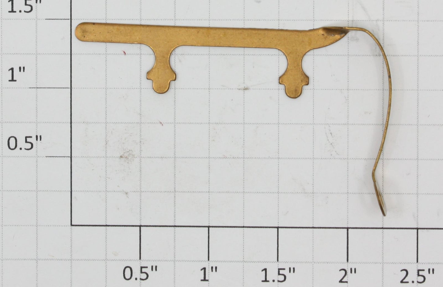 American Flyer 1218-2GR O Gauge Rear Gold Plate Handrail for 1218 Electric Loco