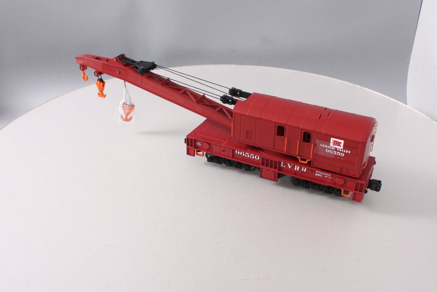 MTH 20-98971 O Lehigh Valley Crane Car