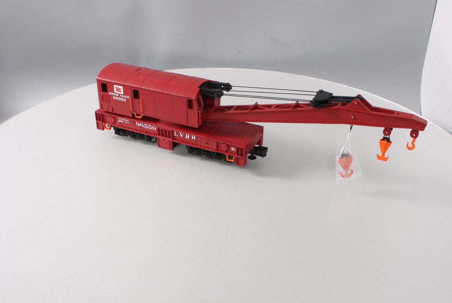 MTH 20-98971 O Lehigh Valley Crane Car
