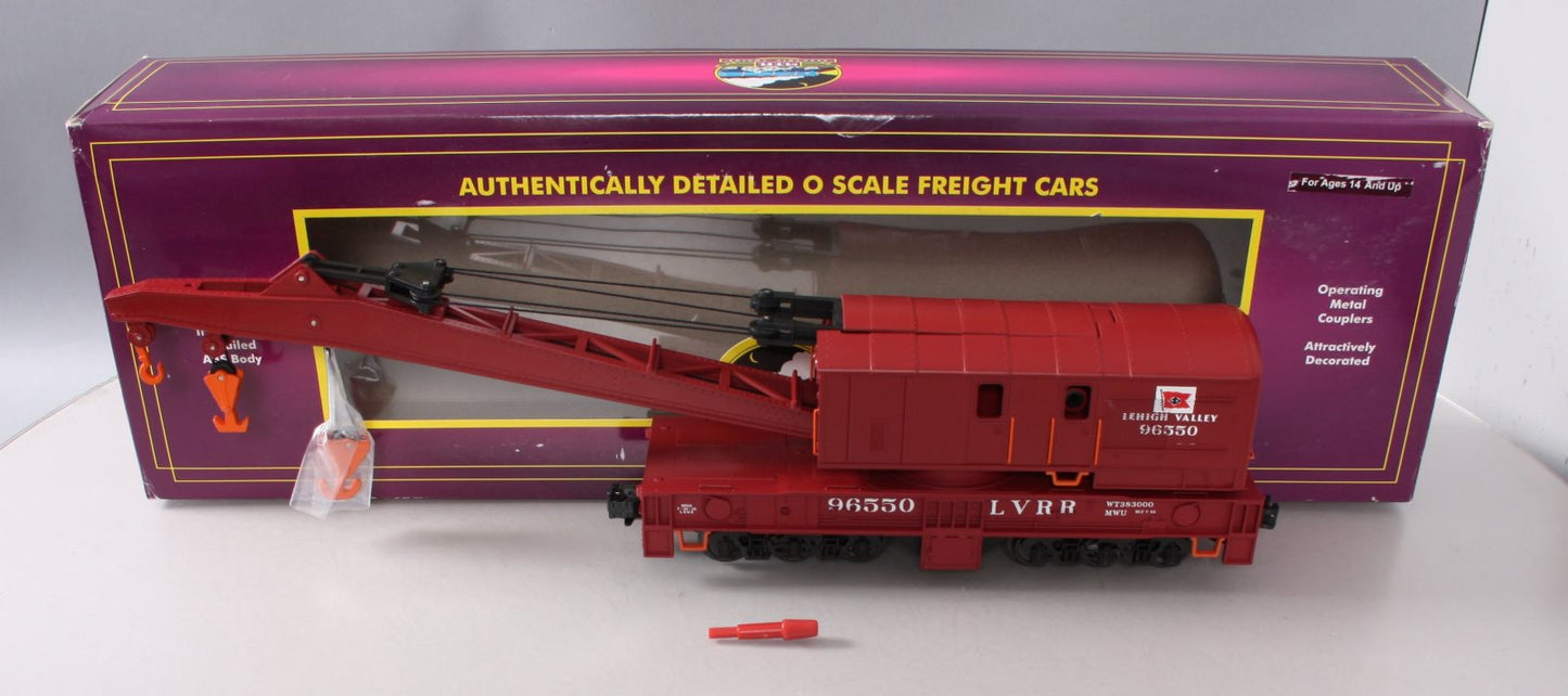 MTH 20-98971 O Lehigh Valley Crane Car