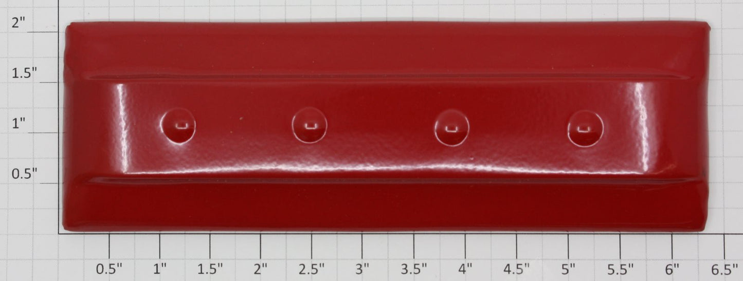 Ives 060-1 O 60 Series Repainted Red Passenger Car Roof w/ Square Corners