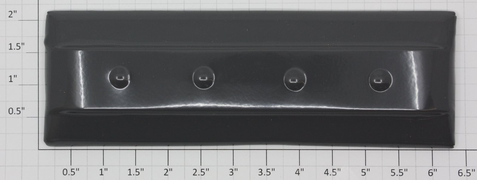 Ives 060-1DKGRY Ives 60 Series Passenger Car Dark Gray Roof