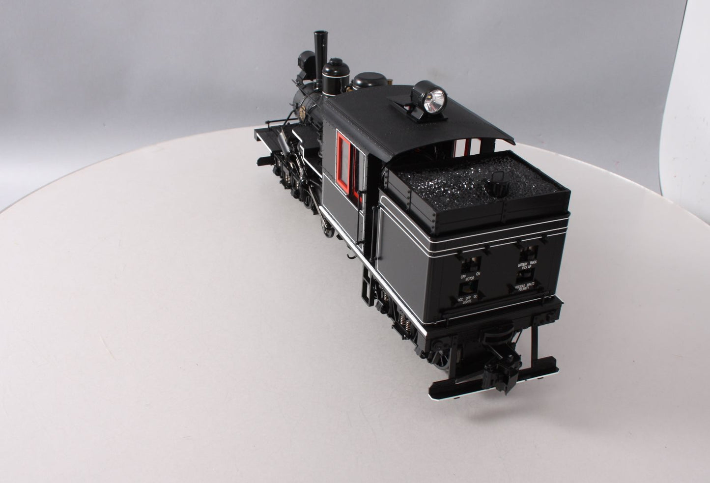 Bachmann 86098 Spectrum Climax Painted Black w/Red Windows G