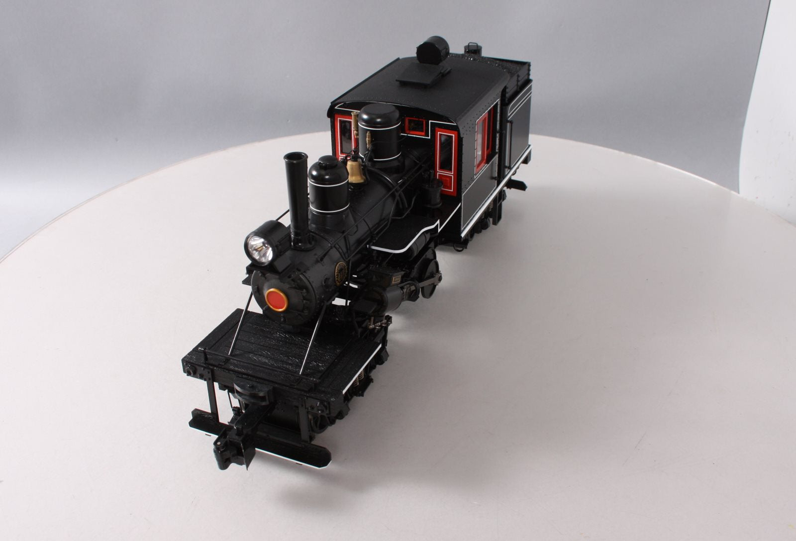 Nゲージ Bachmann Steam Locomotive Bachmann 86098 Spectrum Climax Painted Black w/Red Windows G