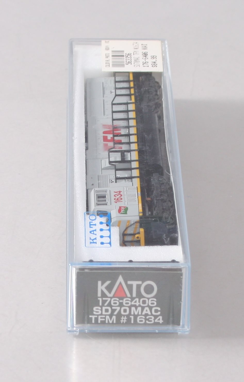 Kato 176-6406 N TFM SD70MAC Diesel Locomotive #1634