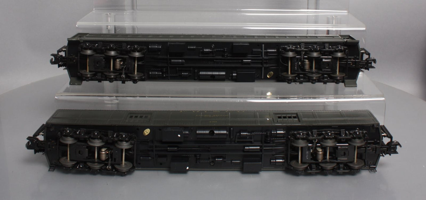 MTH 20-4494 O Frisco 70’ Madison Baggage/Coach Passenger Car Set (Set of 2)