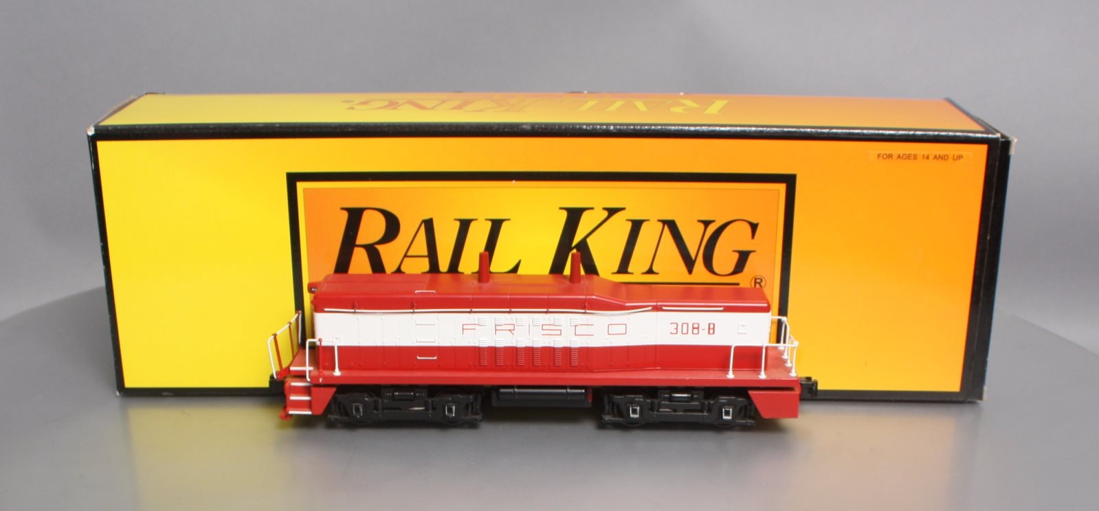 MTH 30-2884-3 Frisco SW-9 Calf Non-Powered Diesel Switcher #308B