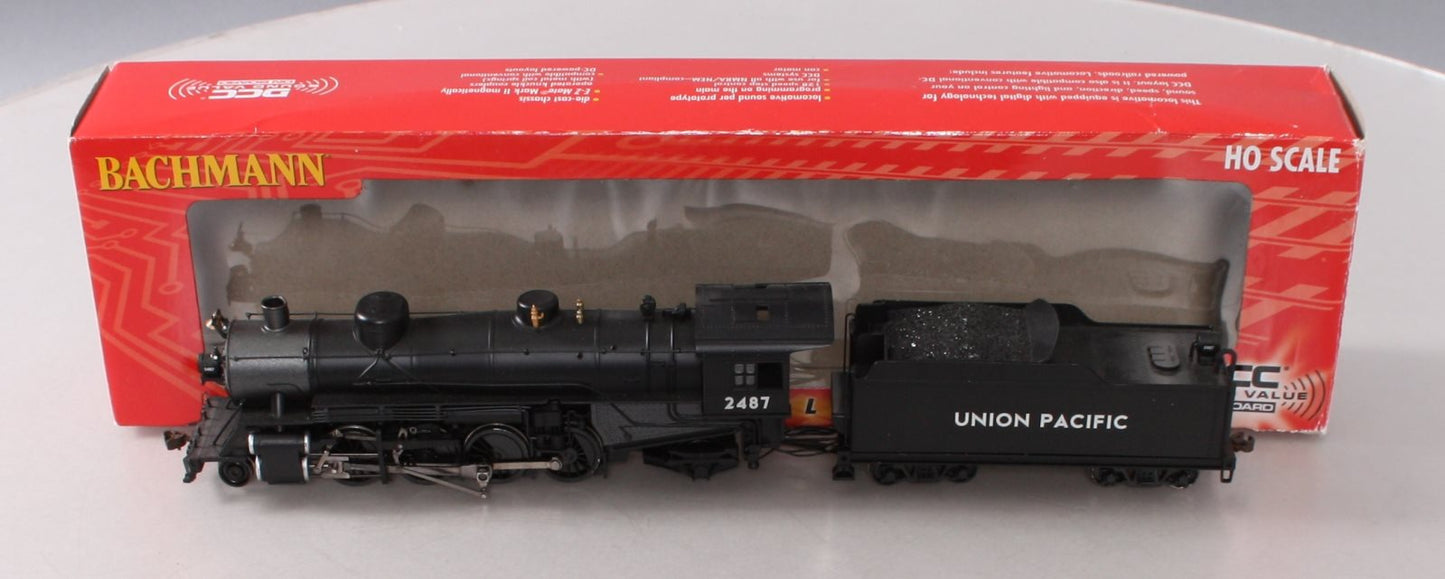 Bachmann 54301 HO UP 2-8-2 Mikado Steam Loco w/ Med Tender w/ Sound & DCC #2487