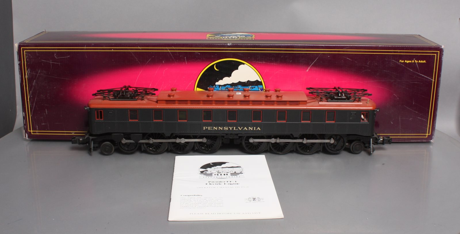 MTH 20-5589-1 O Pennsylvania FF-1 Electric Locomotive w/Proto-Sound 2.0 #3931