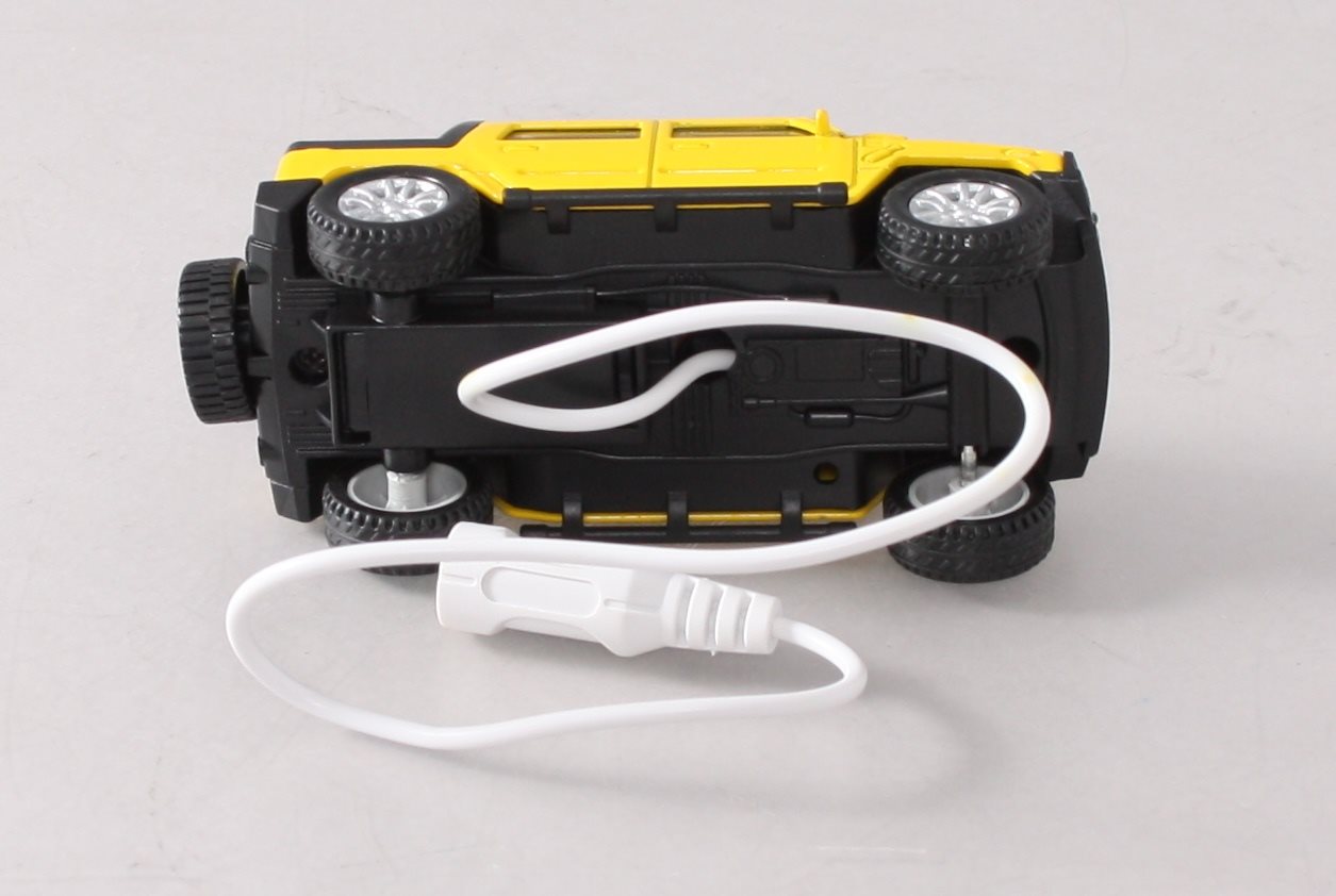 Menards 279-4475 Lighted Diecast SUV Yellow Truck