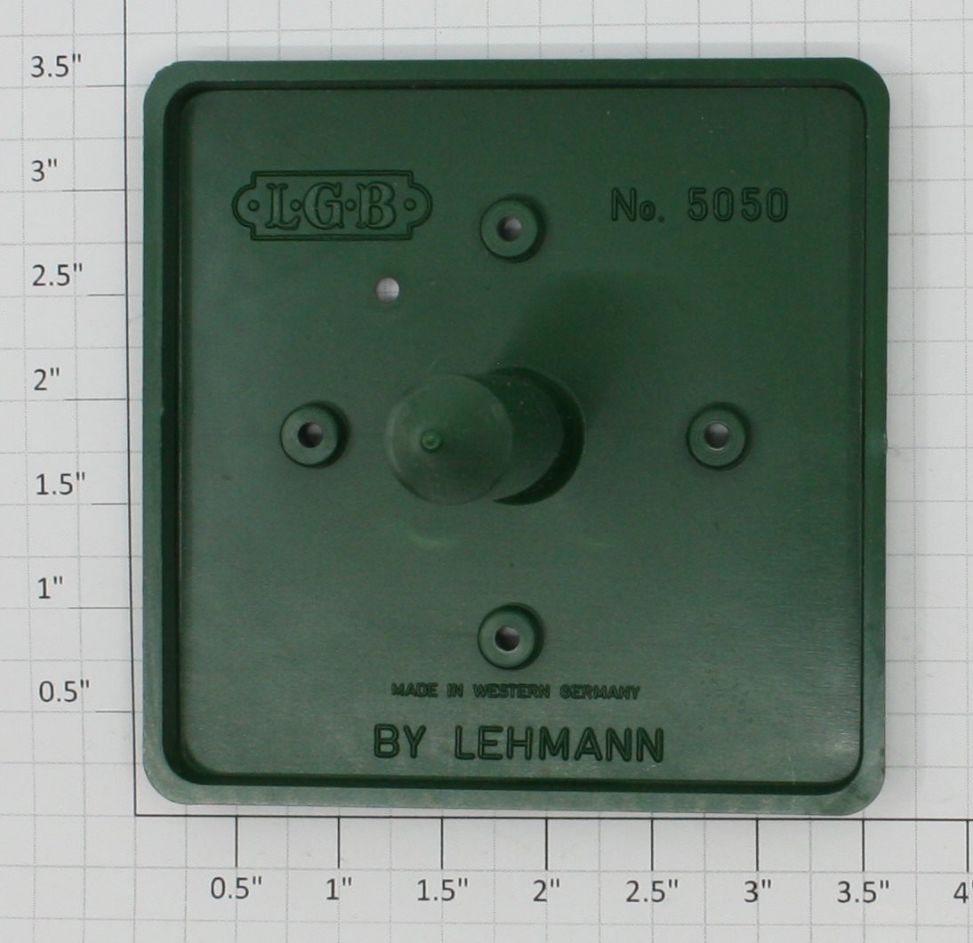 LGB 5050 G Scale Green Street Lamp Base Only