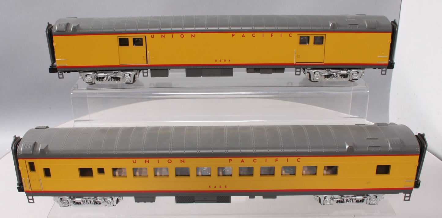 MTH 20-69246 O Union Pacific 70' ABS Baggage/Coach Passenger Car Set (Set of 2)