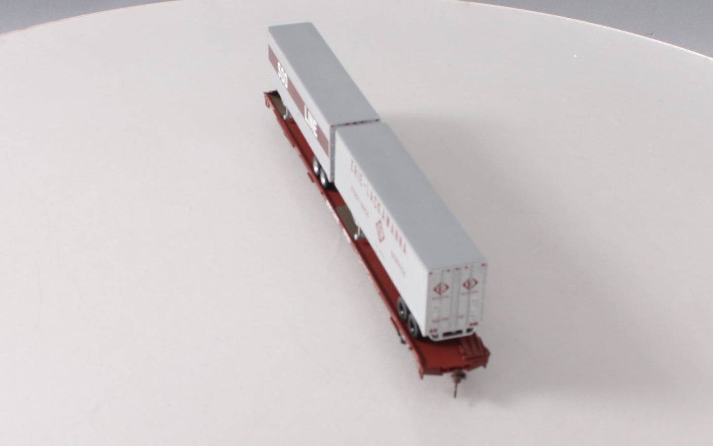 Athearn 92617 HO SOO Line 85' Flatcar w/2- 40' Trailers #5709